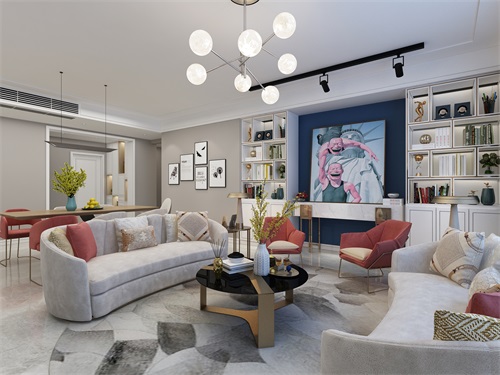 天山熙湖144平米現(xiàn)代簡約風格效果圖 天山熙湖144平米現(xiàn)代簡約風格效果圖