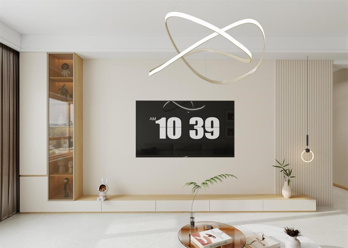 魯銀瀧璽126㎡ | 溫柔感溢出屏幕！『簡約+奶油』看一百遍也不膩