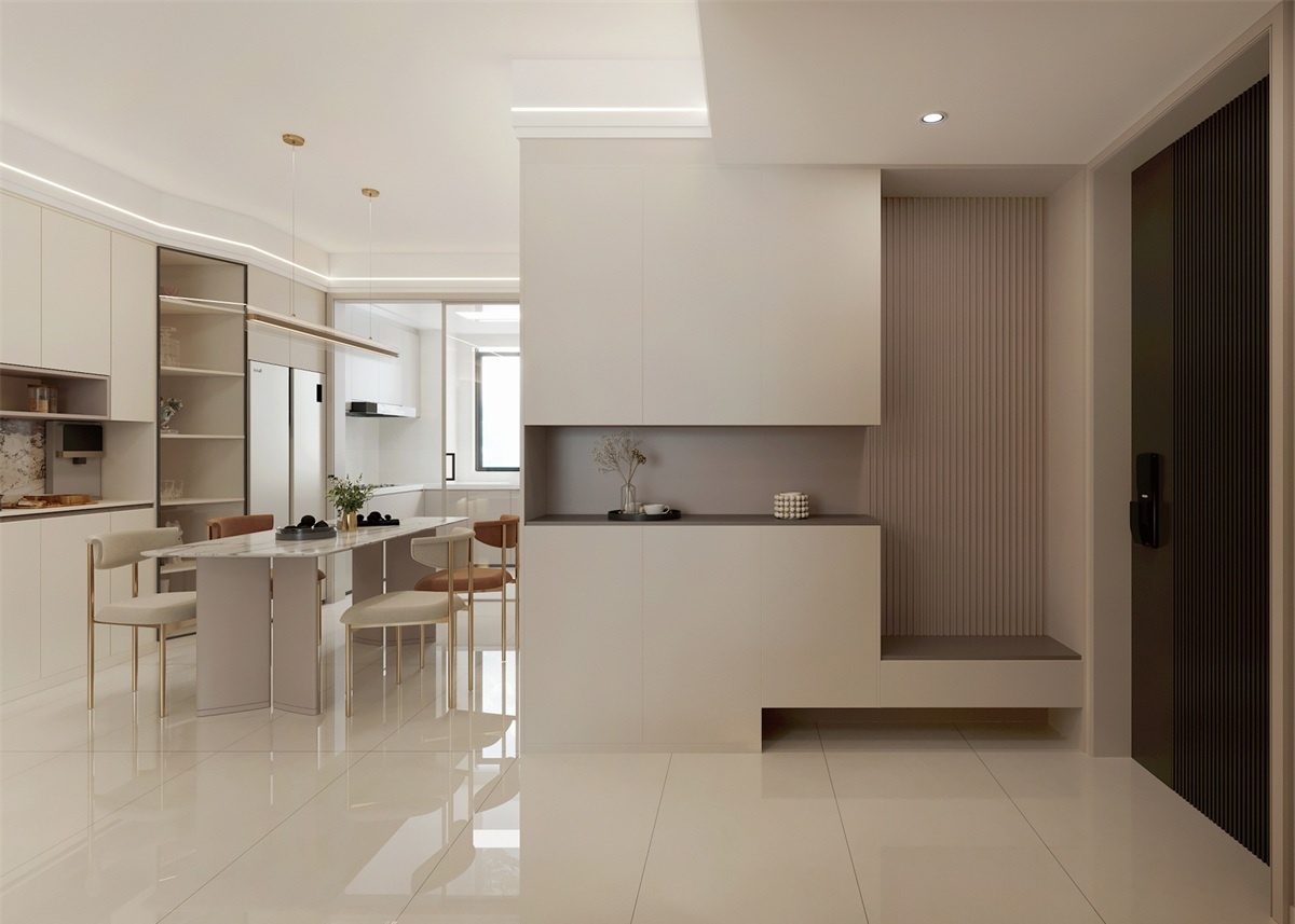 中海河山郡 | 聽勸！裝修少看點網(wǎng)紅設(shè)計，119㎡簡約風(fēng)小家溫馨又耐看！