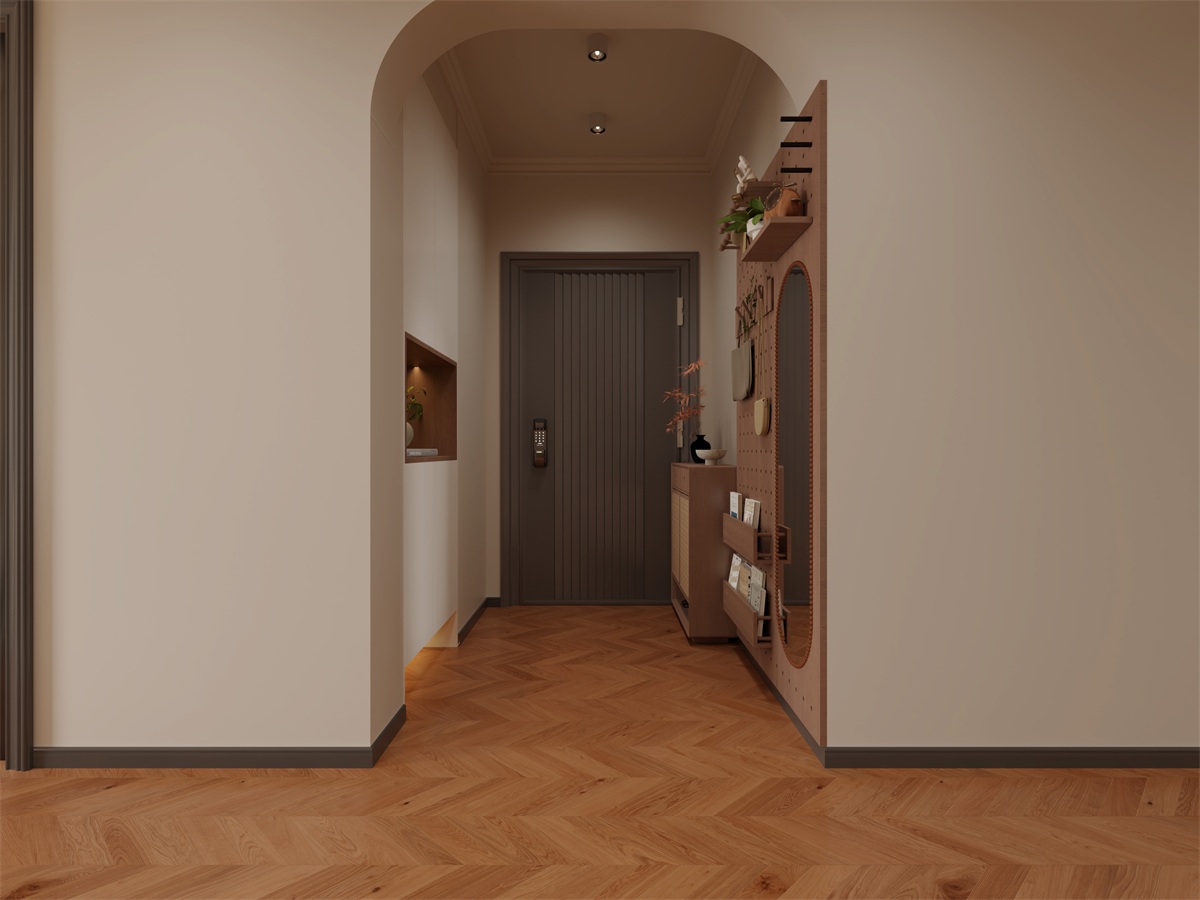 閱海萬(wàn)家110㎡ | 奇葩戶(hù)型爆改中古風(fēng)治愈美家！推門(mén)第一眼就驚艷！