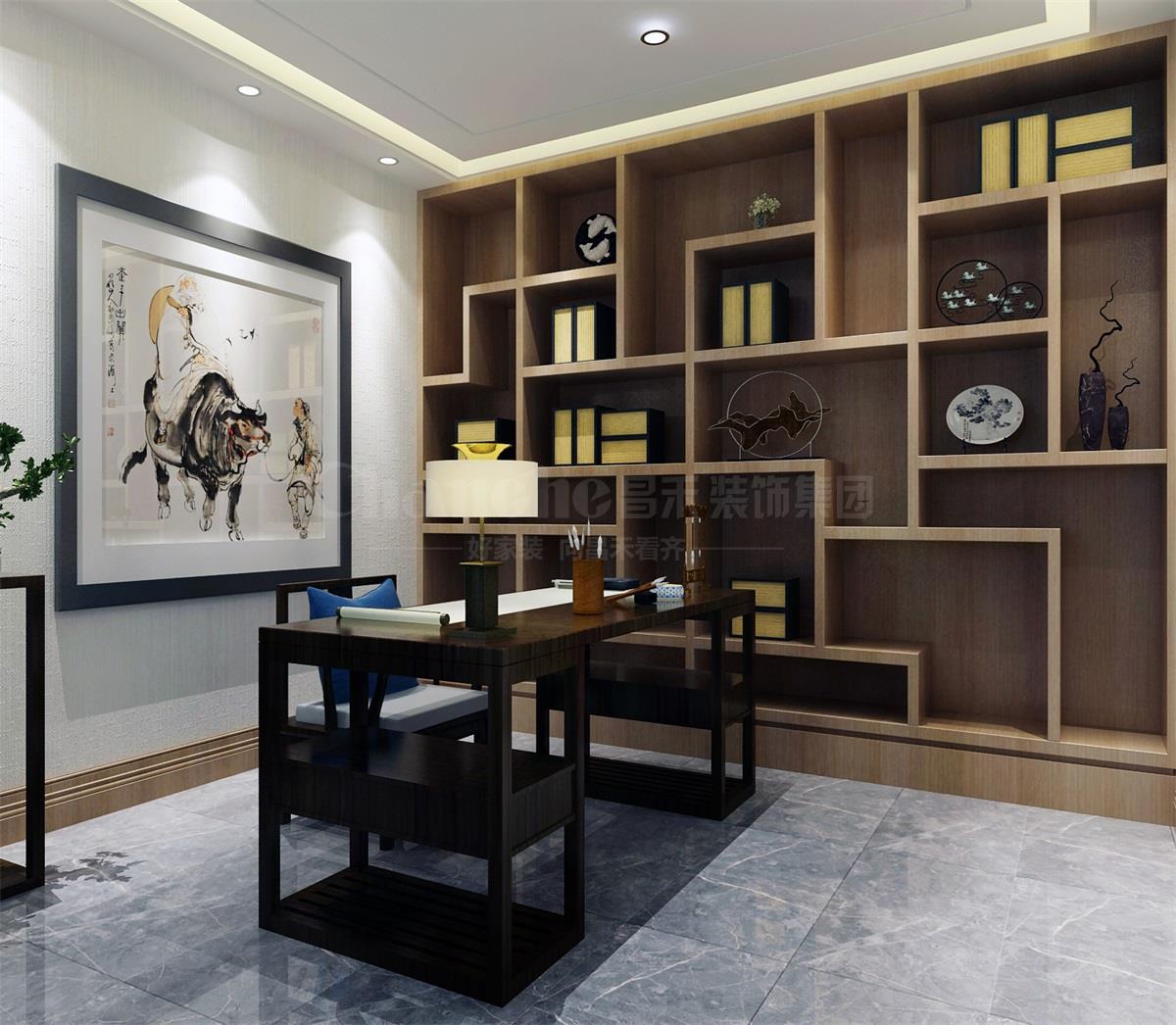 書房和接待茶室散發(fā)著淡淡的茶香，只需心境空靈，少幾分濃墨重彩，多幾分雅致清寧，并在此感悟生命的智慧。